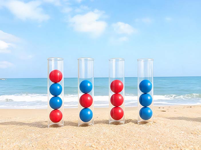 Rainbow Tube Sort